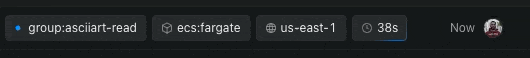 Elapsed time updating live