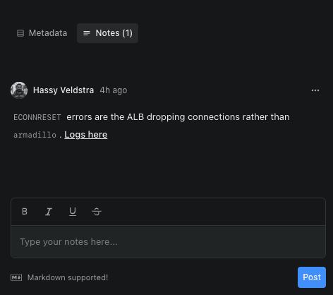 Load test notes