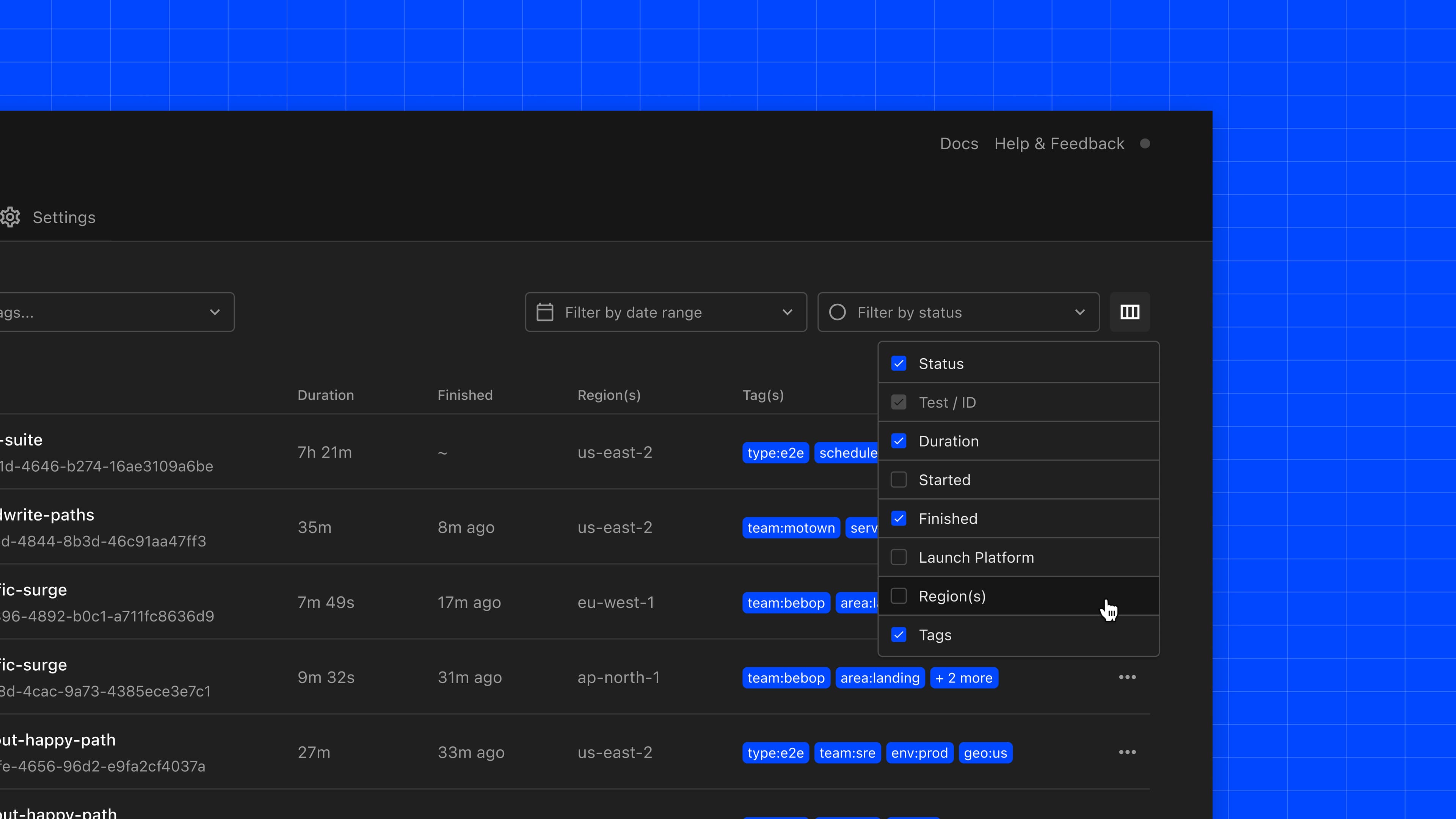 dashboard polish and new CLI version