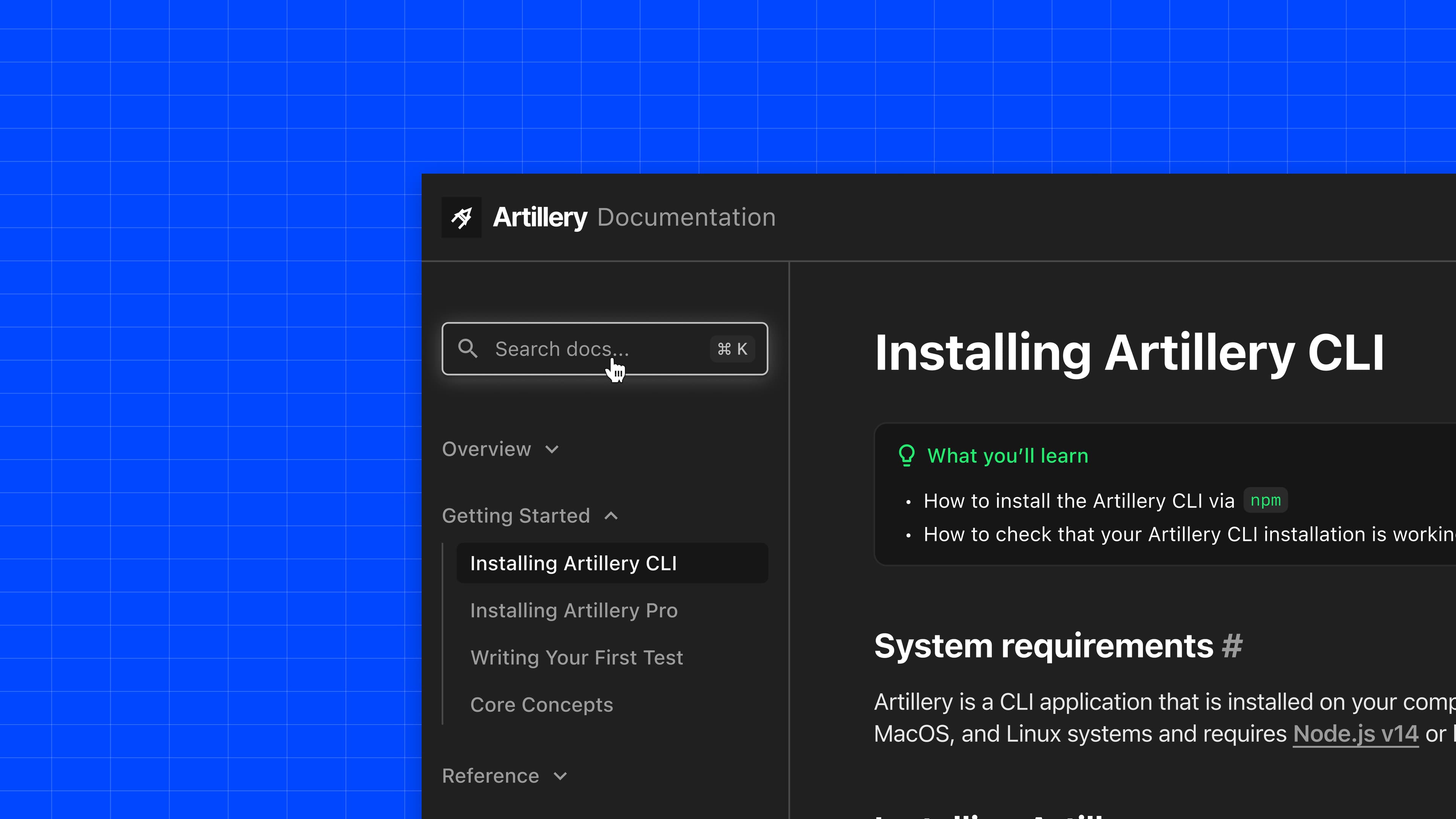 docs and dashboard updates
