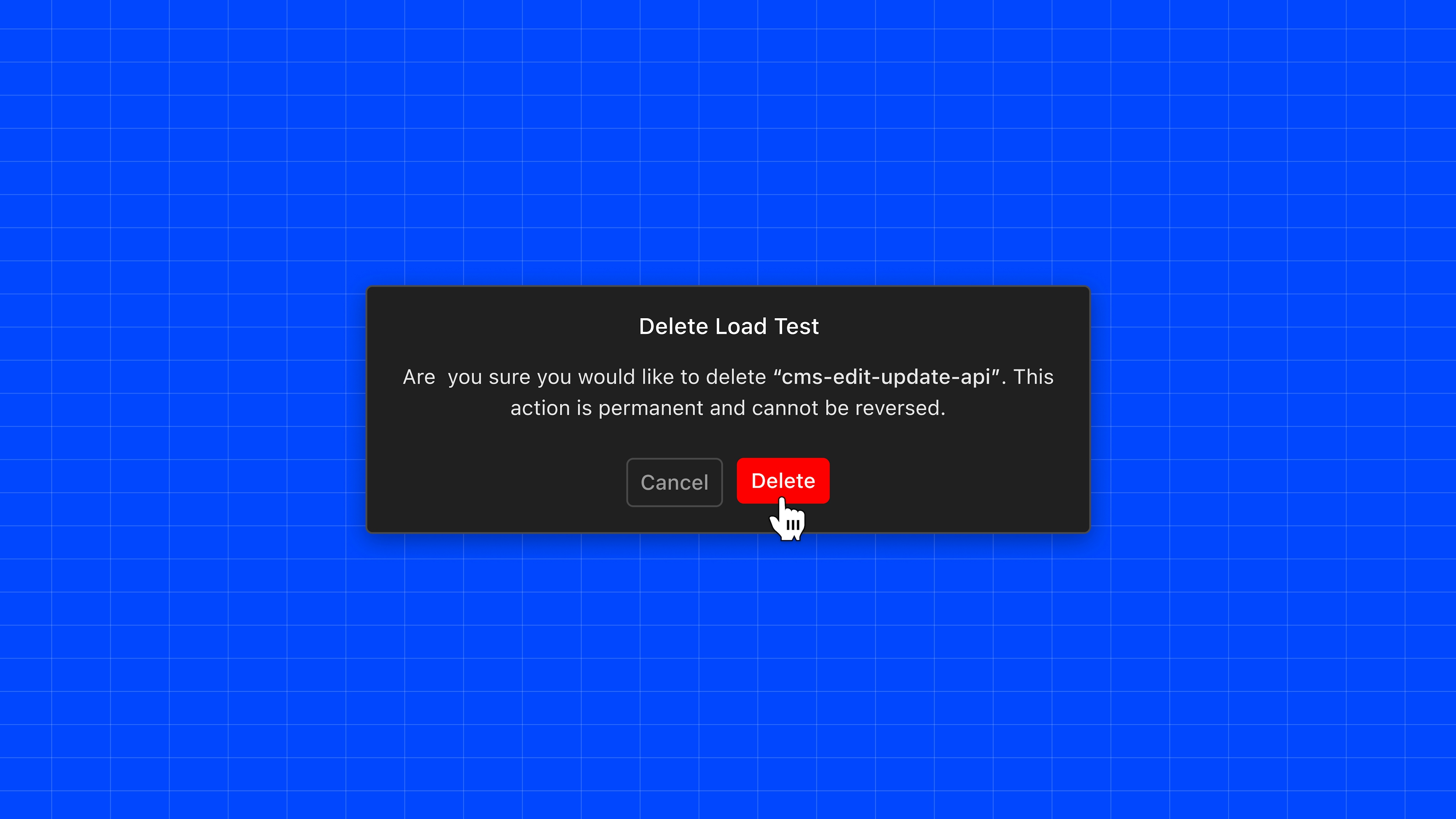 Delete test results you don't need
