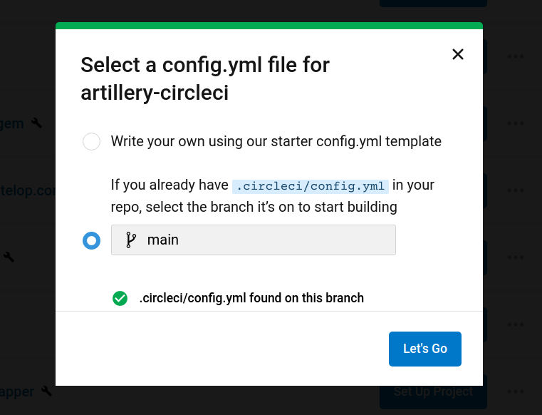 Setting up CircleCI - config.yml verification